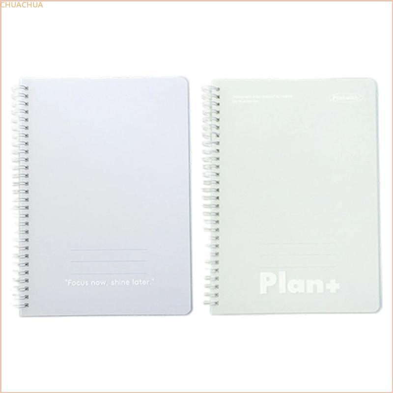 Chu 2026 Daily Planner Notebook Twin Coil Binding Daily Planner สําหรับการจัดการแผน