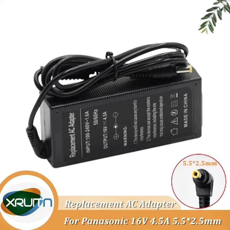 16V 4.5A 72W อะแดปเตอร์ AC สําหรับ Panasonic Toughbook CF-U1 CF-W8 CF-C1 CF-W8E CF-R6 CF-W CF-W2 CF-