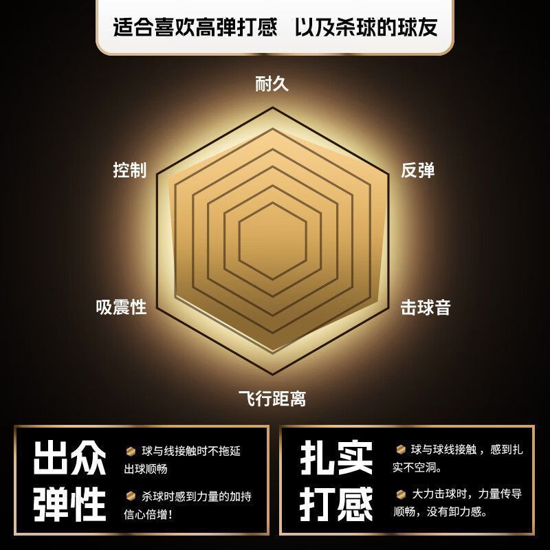 ยอดนิยม VS Wayson Badminton Line Network Line BG65 Professional High-Strength Tension Ball Control 0