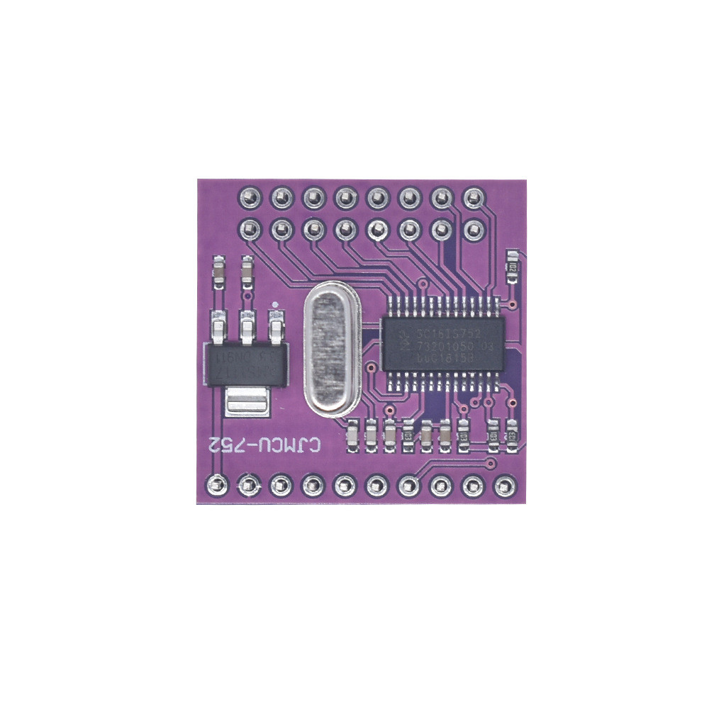 I2C/SPI Busbar ถึง UART โมดูล SC16IS752 Dual Channel Serial Port บอร์ดขยาย/SPI ถึง UART