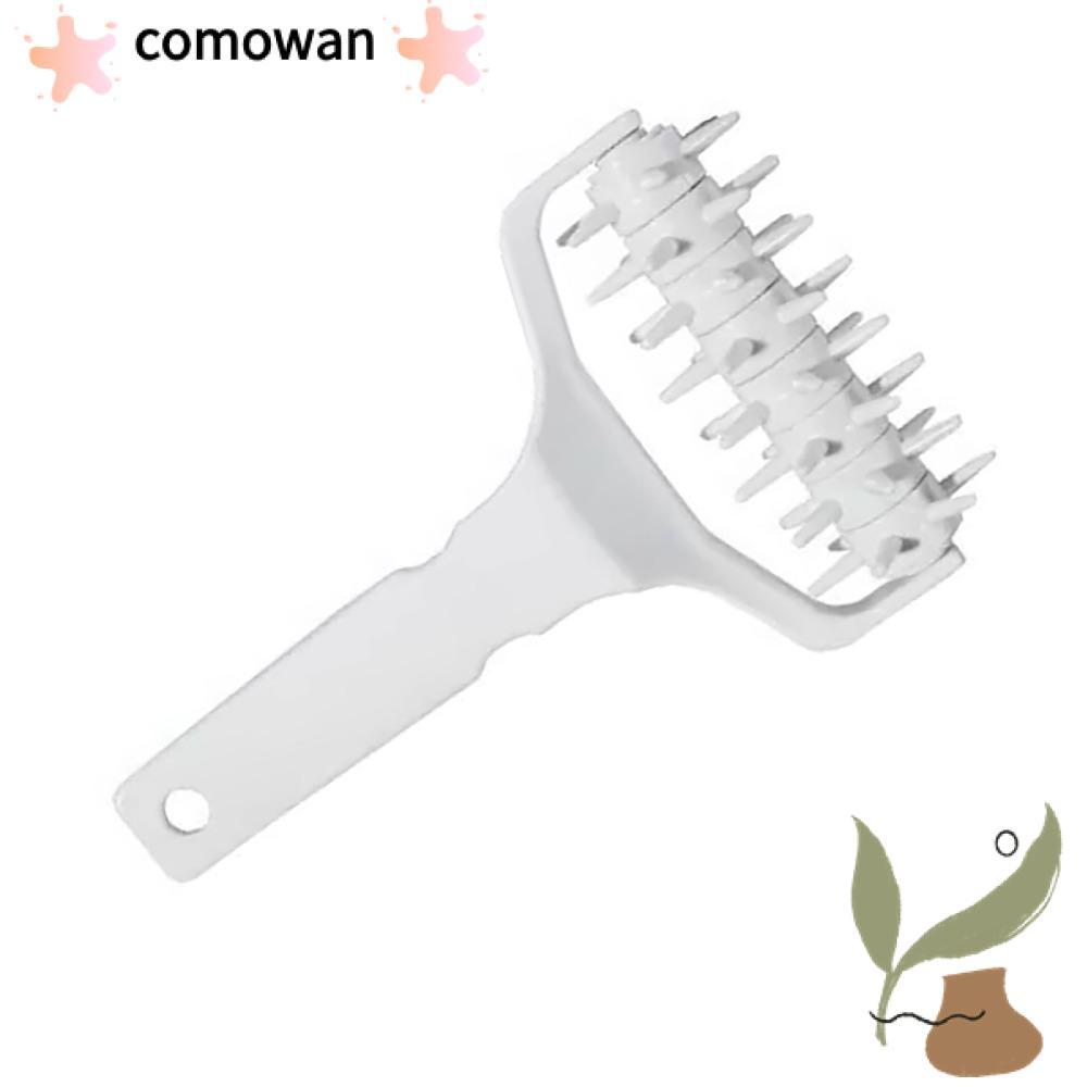 COMWAN Dough Docker Roller, PP Hole Puncher Pizza Dough Docker, Professional Food-Grade ป้องกัน Blis