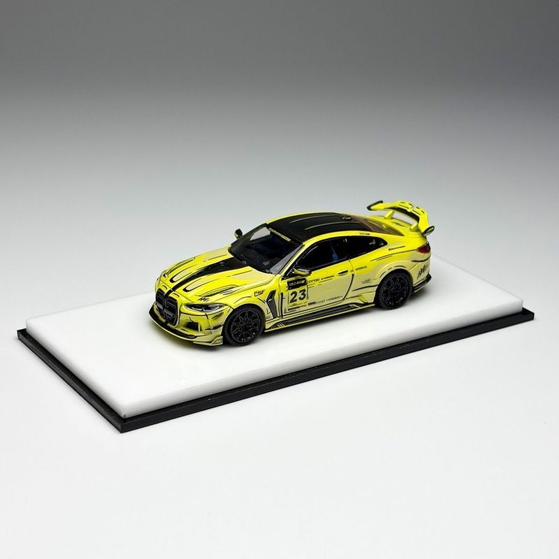 King model 1/64 BMW M4 Darwin Comics Painting Alloy model