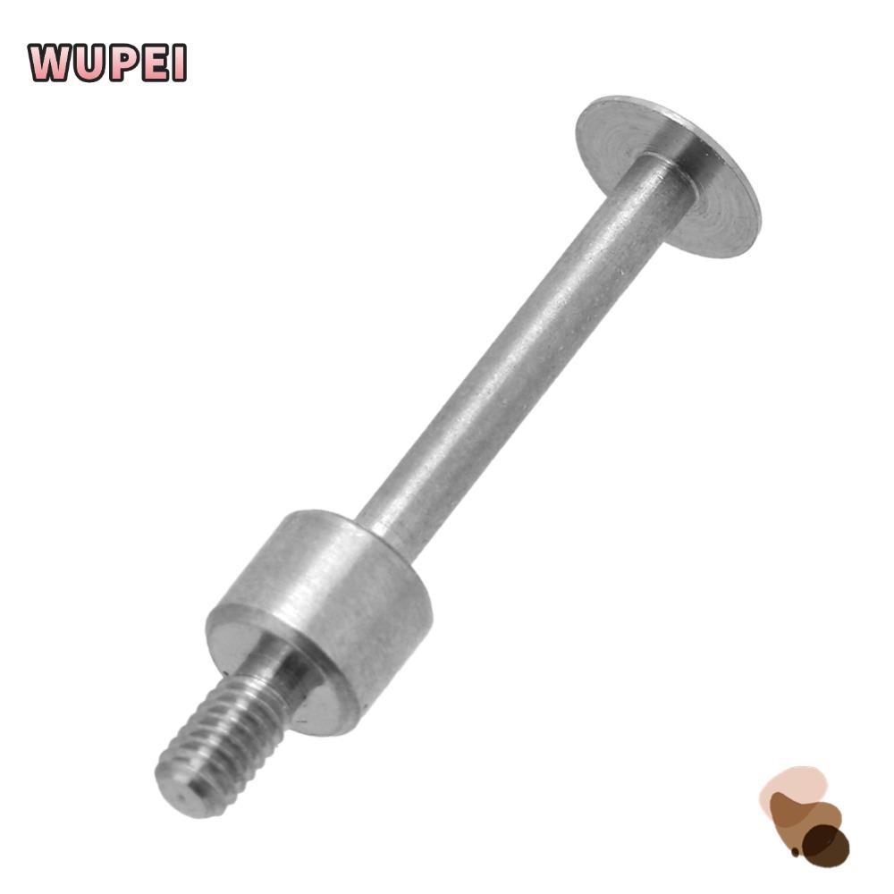 WUPEI จุดสัมผัสแบน, เหล็กความเร็วสูง M2.5 ด้าย Dial Indicator Probe, ทนทาน T Shape Dial Gauge Probe 