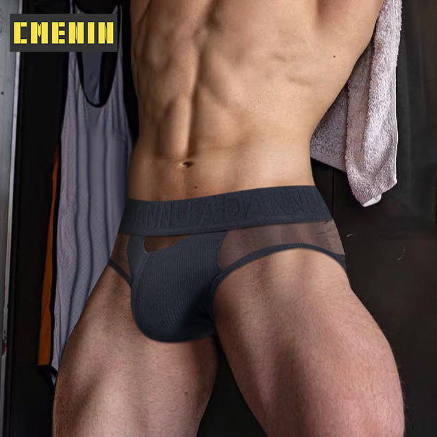CMENIN ใหม่ Modal กางเกงในชาย Breathable Slip Man ชุดชั้นในสั้นผู้ชายกางเกง AD7311