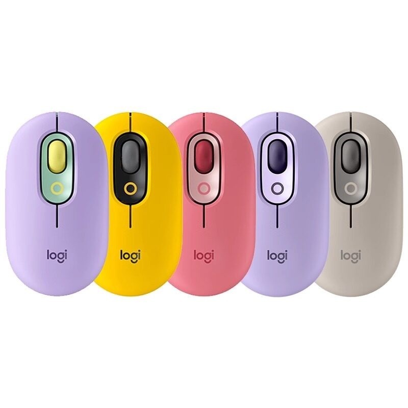 LOGITECH POP MOUSE WIRELESS MOUSE EMOJI BUTTON (910-006514,910-006516,910-006515,910-007400,910-0074