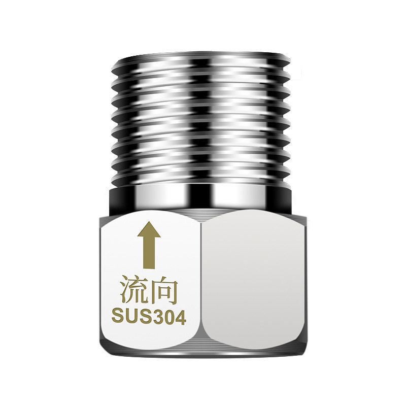 สแตนเลส One-Way Check Valve Straight-Way 4-Point Anti-Backwater Straight-Way Toilet Toilet Toilet Ba