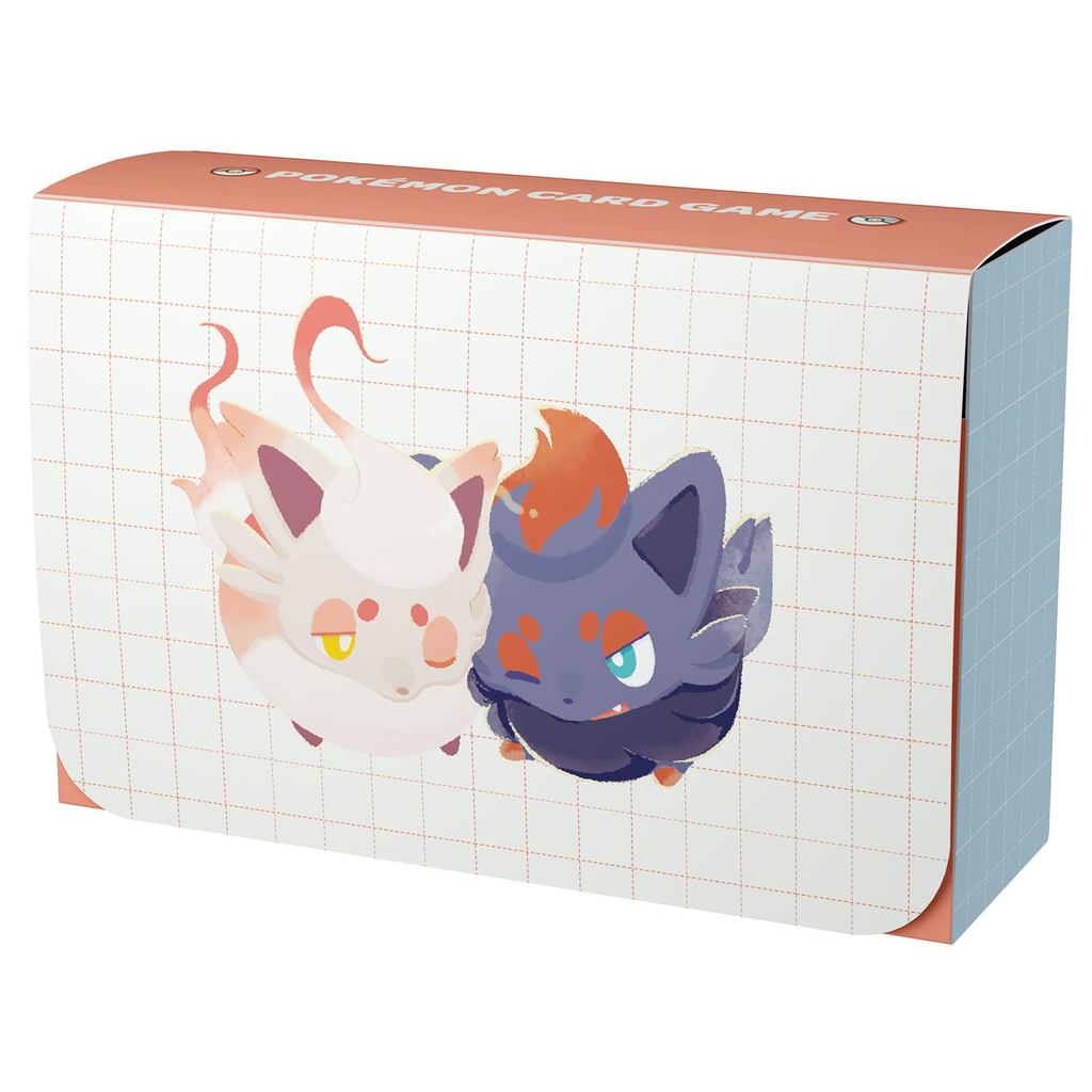 Pokémon Center Original Pokémon Card Game Double Deck Case - Similar Pair Zorua & Hisuian Zorua