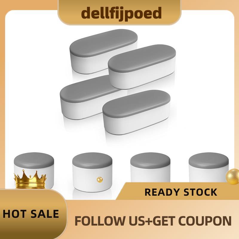 dellfijpoed Toilet Seat กันชนสําหรับ Bidet และฝาปิดสิ่งที่แนบมา, 8 ชิ้น Universal Non-Slip Toilet Se
