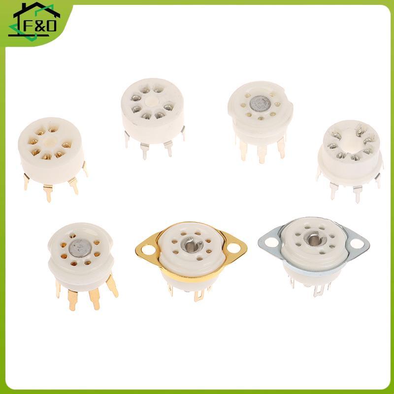F&O 1PCS 6AQ5 EAA91 6J1 6J2 6X4 6Z4 หลอด Soet Gold-plated Soet สําหรับ 7Pin B7G Vaccum Tube เครื่องข