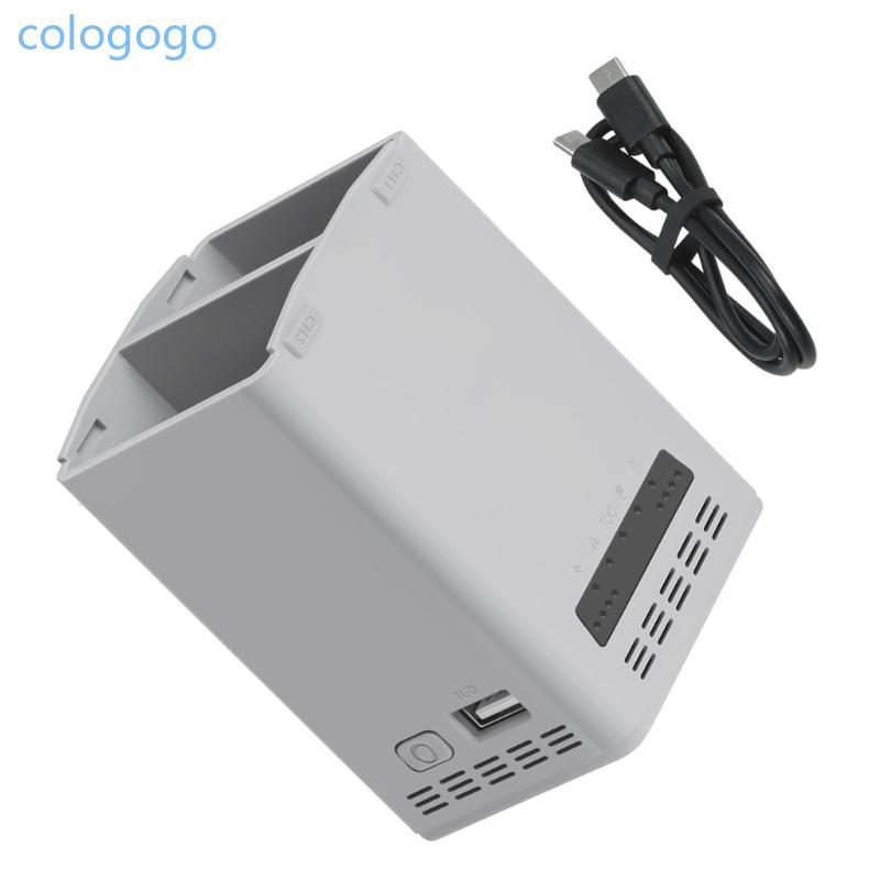 COLO สถานีชาร์จ 65W แบบพกพาสําหรับ Lito1 X1 แบตเตอรี่ฮับชาร์จ 2Slot