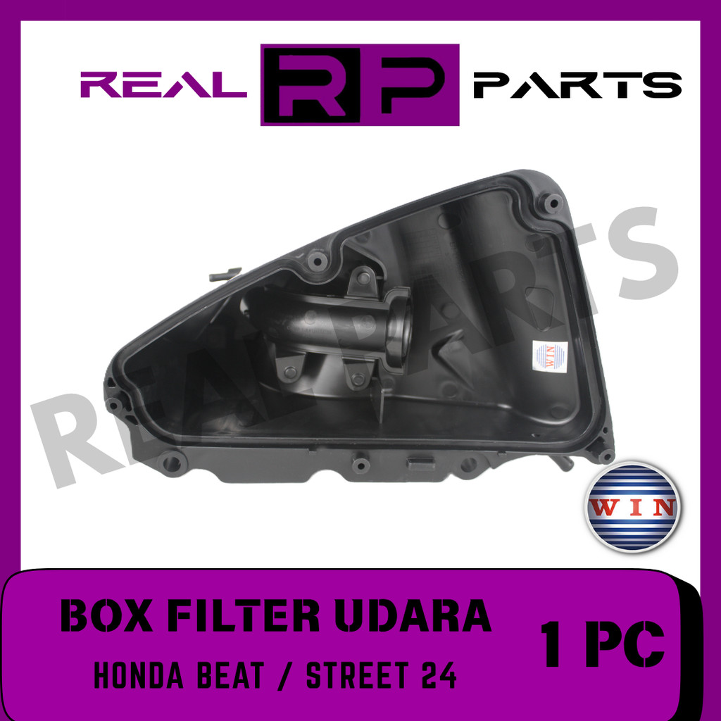 REAL-PARTS/WIN-BOX-FILTER-UDARA/SUB-ASSY-AIR-CLEANER/TUTUP/COVER/SARINGAN/INTAKE/MOTOR/HONDA/BEAT/ST