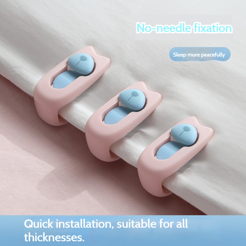 ที่ใส่ผ้านวม Anti-Running Quilt Clip Quilt Needleless Quilt Cover Sheet Buckle