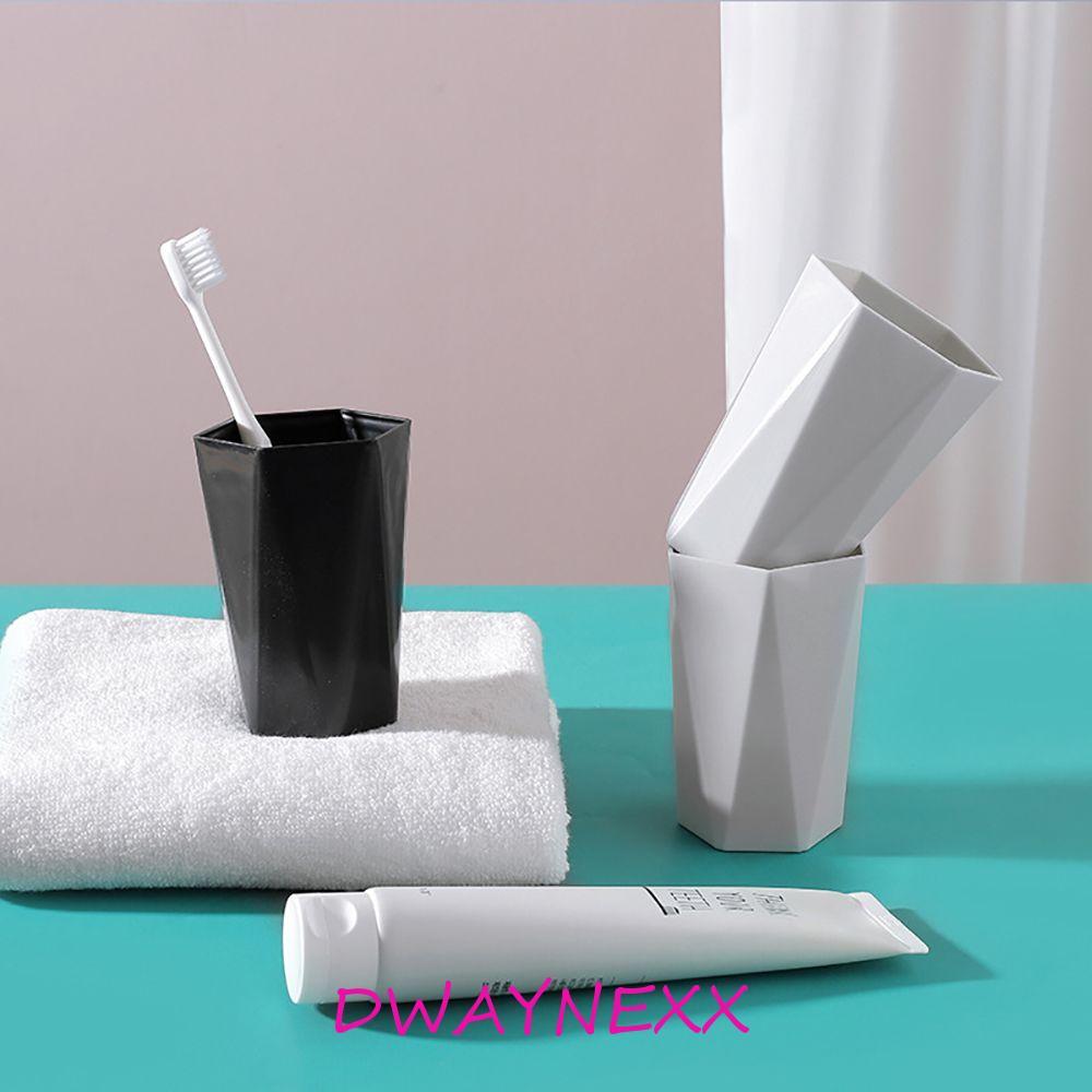 DWAYNEXX ห้องน้ํา Tumblers แบบพกพา C0ffee แก้วสําหรับน้ําผลไม้ถ้วยนมทนความร้อนเก็บพลาสติกดื่มผู้ถือแ