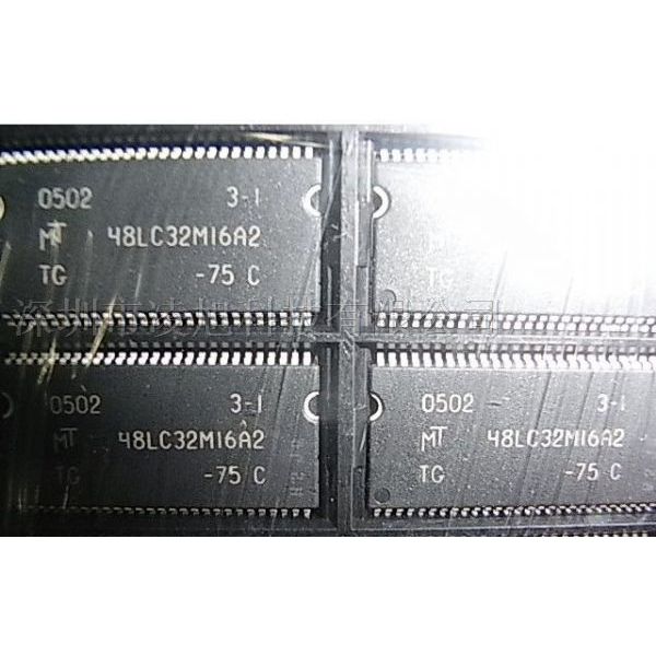 MT48LC4M16A2TG-75 MT48LC4M16A2TG นําเข้าการประกันคุณภาพถอดชิ้นส่วน