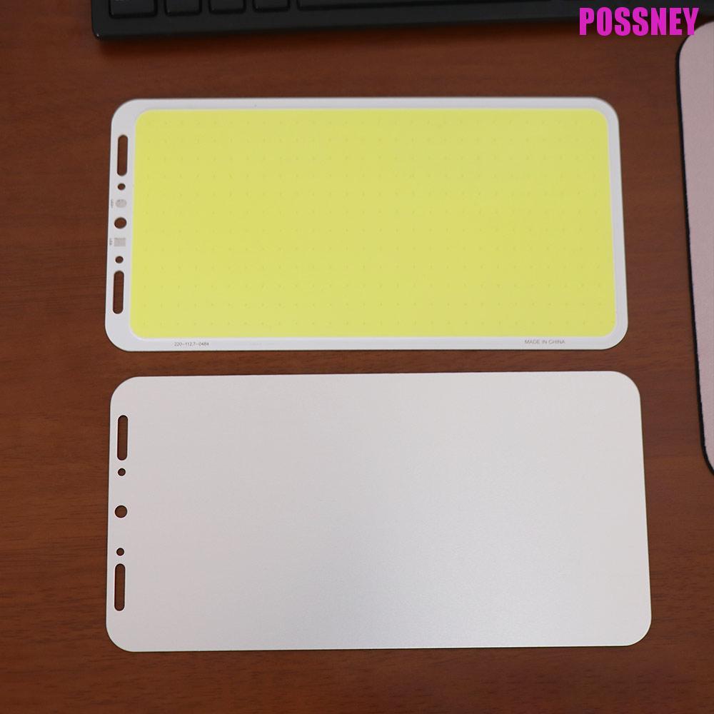 POSSNEY Camping Flood Lights, Ultra Bright White Light COB LED Panel Light, Ultra-light หลอดไฟ COB B