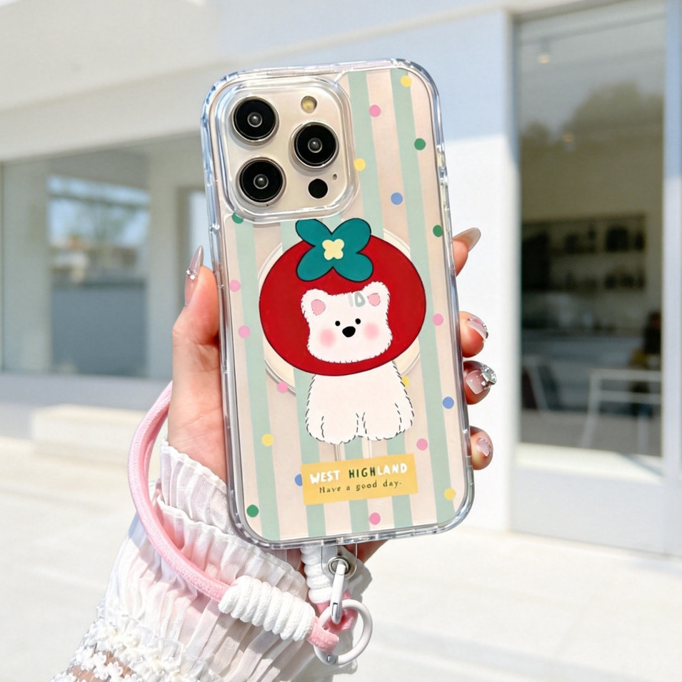 ‍St-เข้ากันได้ ดูดแม่เหล็ก เคสไอโฟน 18/17P iPhone 16PRO 15 14PLUS 13PRO 11 XS XR 7P-HLYCK277