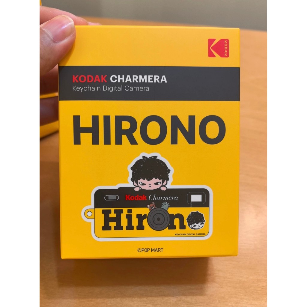 [ของแท้] Popmart Kodak Charmera HIRONO Keychain Digital Camera กล่องต้นฉบับใหม่