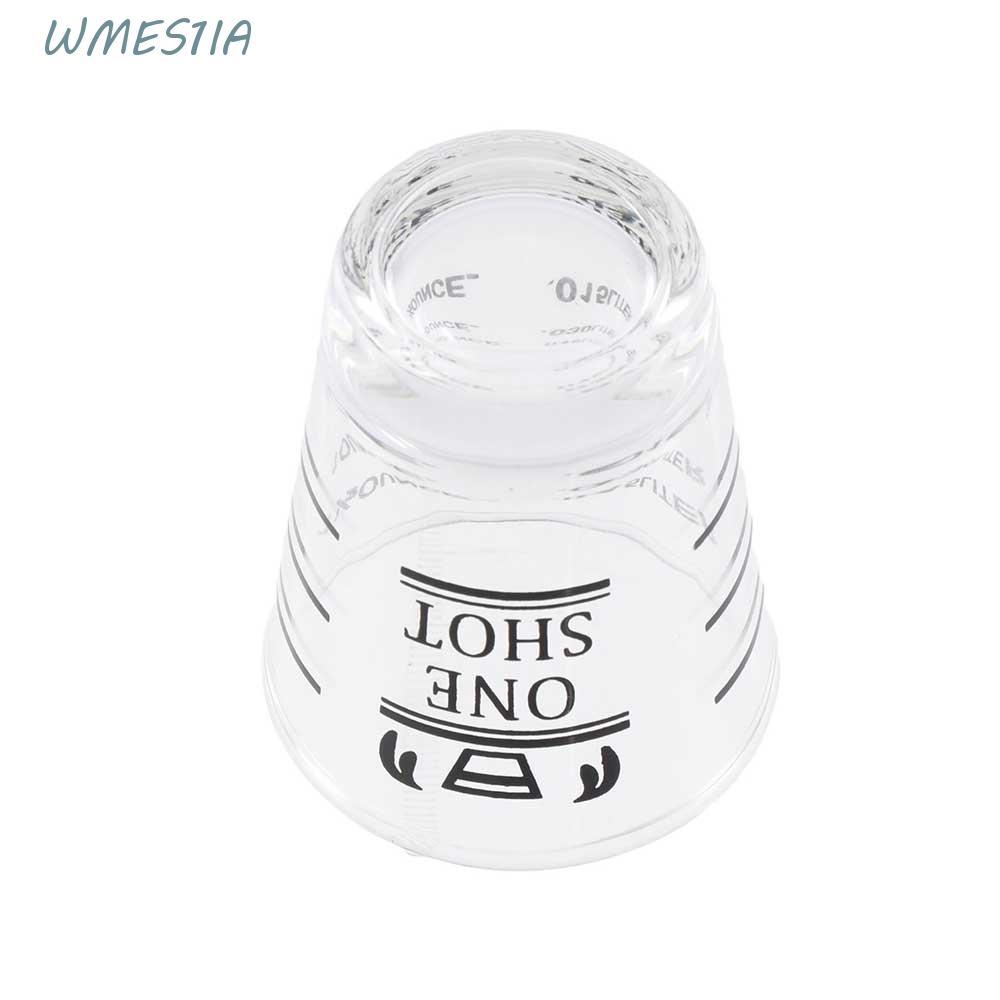 WMES1IA Jigger 1.5oz/45ml พร้อมสเกลกาแฟ Heavy Duty Shot Glass