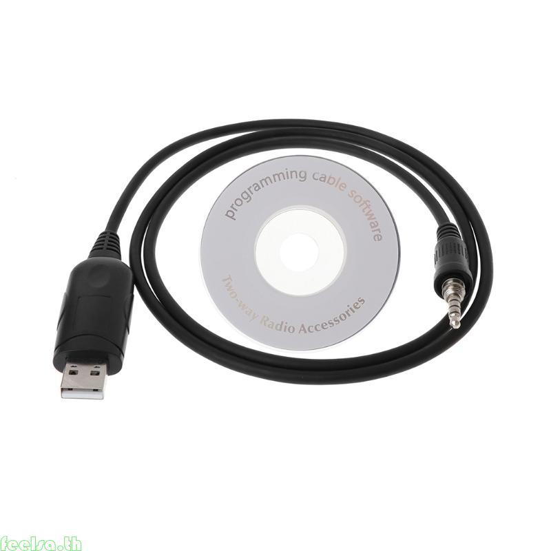 Feela สายการเขียนโปรแกรม USB สําหรับ Yaesu VX-6E VX-6R VX-7R VX-7E VX-VXA-700 VXA-710 วิทยุ