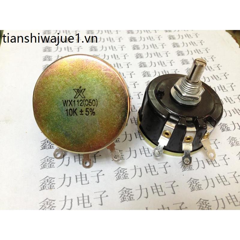Nantong Spark WX050 WX112 Wire Winding Potentiometer 5W Variable Resistance Adjustable Resistance Sp