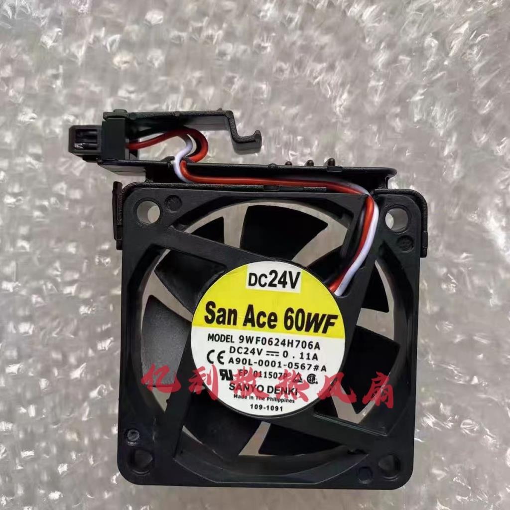 Fanaco พัดลมเฉพาะ 9WF0624H706A A90L-0001-0567 A 24V 0.11 A