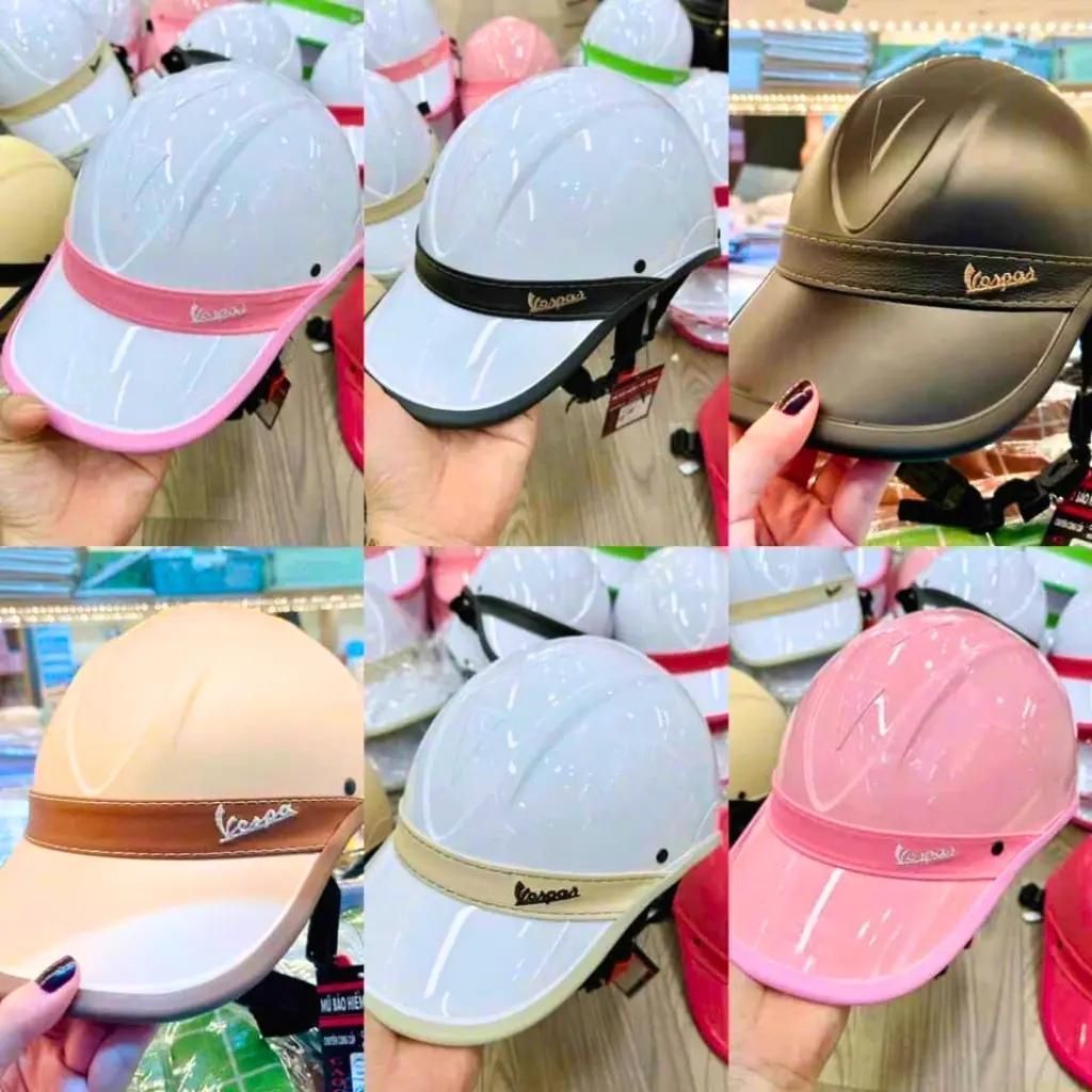 [STANDARD] หมวกกันน็อคเด็กผู้ชาย Vespa คุณภาพสูง หมวกกันน็อคบุคลิกภาพและหรูหราสําหรับทั้งชายและหญิง