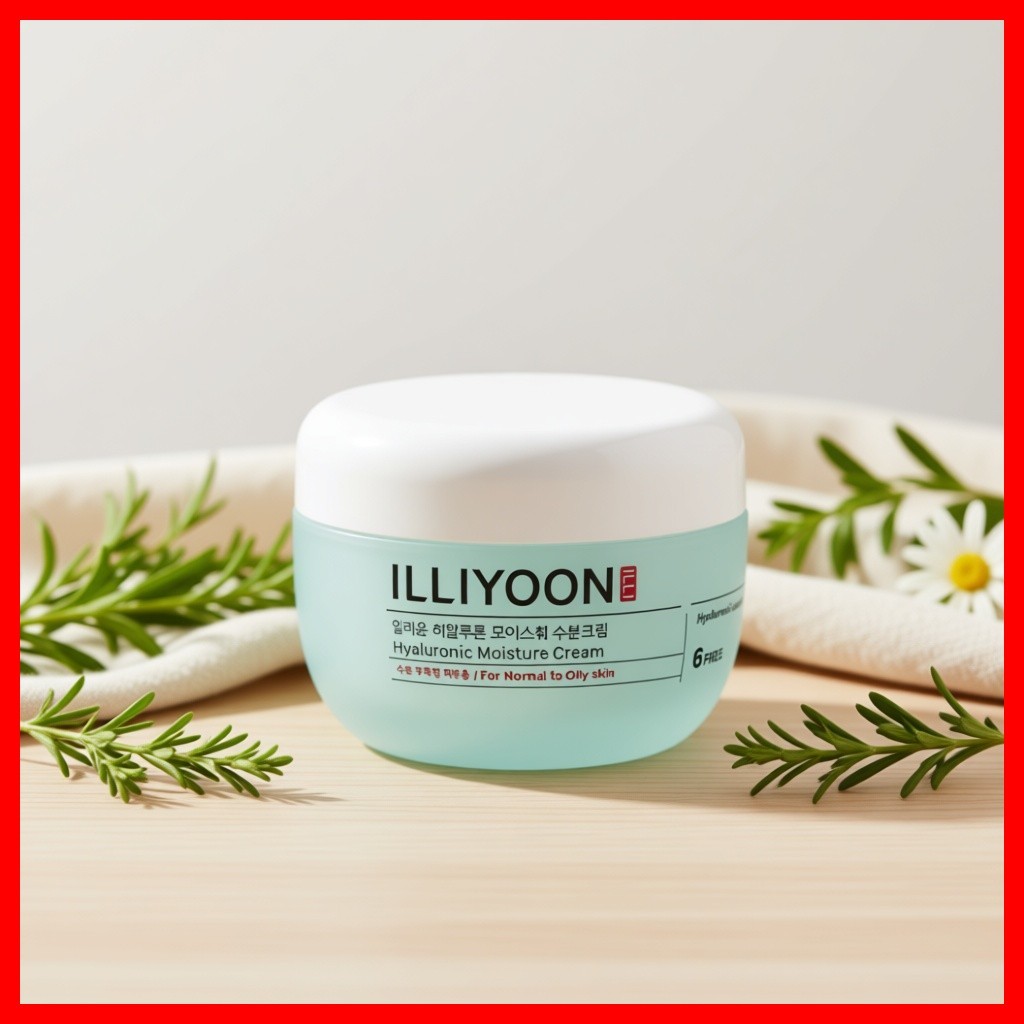 [illyoon] Hyaluronic Moisture Cream, 100ml, 1pc / Korean Moisture Cream / Intense Hydration by Daily