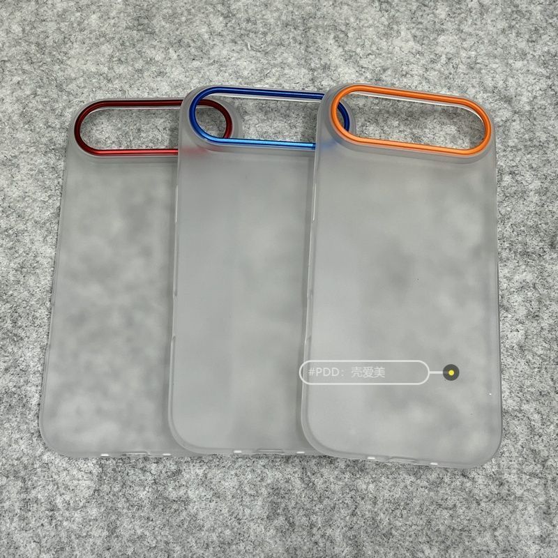 สําหรับ iPhone Air Phone Case 17 Pro Max 16Pro 彩镜头感磨防水安装防水