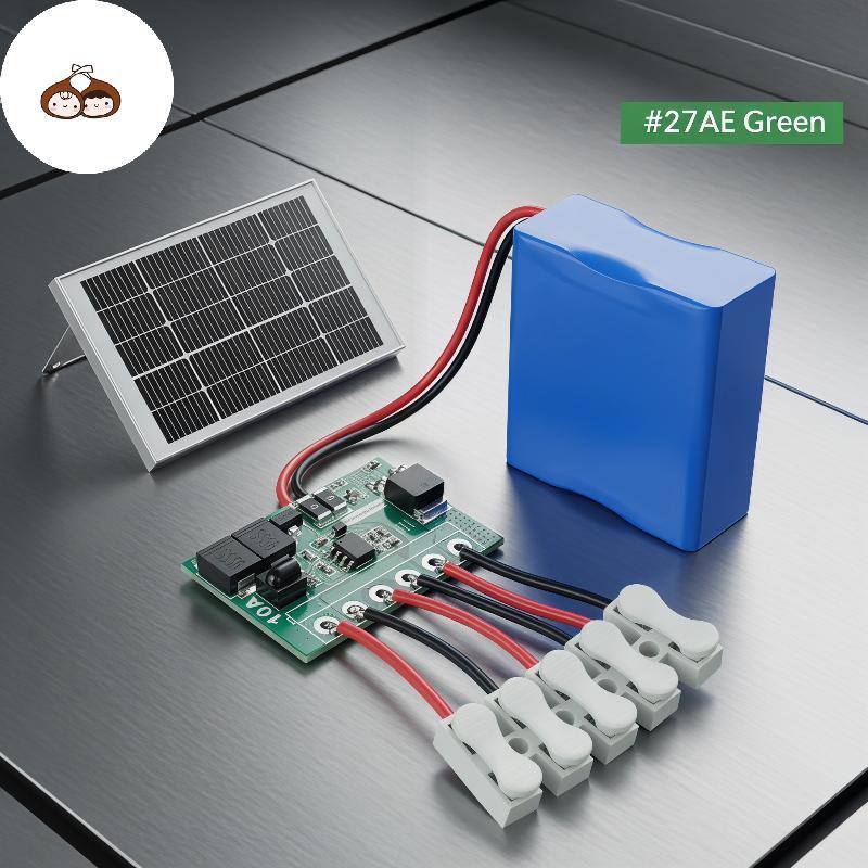 BEF Solar Street Light Controller Board DC 6 45V Remote Dusk to Dawn Feature สําหรับโรงเรียนสนามเด็ก