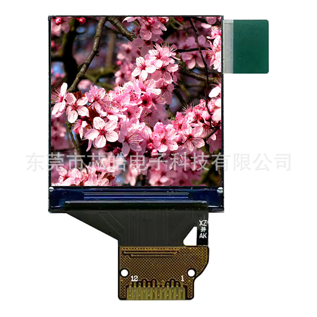 4 ซม. จอแสดงผล IPS LCD 240 * 240 ความละเอียด SPI Serial Port หน้าจอสี TFT ถ้วยน้ําอัจฉริยะหน้าจอ LCD