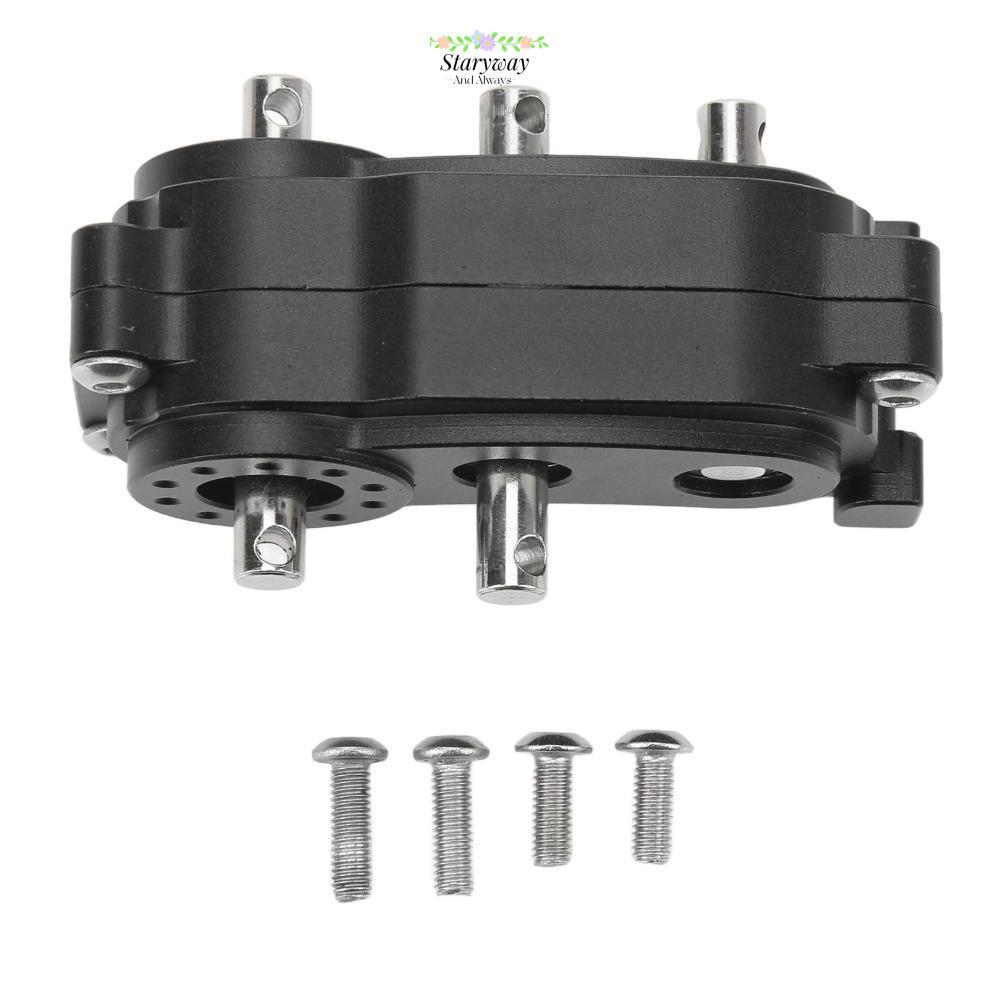 STARYSWAY RC Transfer, Compact 1/10 Scale 2 เกียร์,ทนทาน 313 มม.โลหะ Transfer สําหรับ SCX10 1/10 RC 