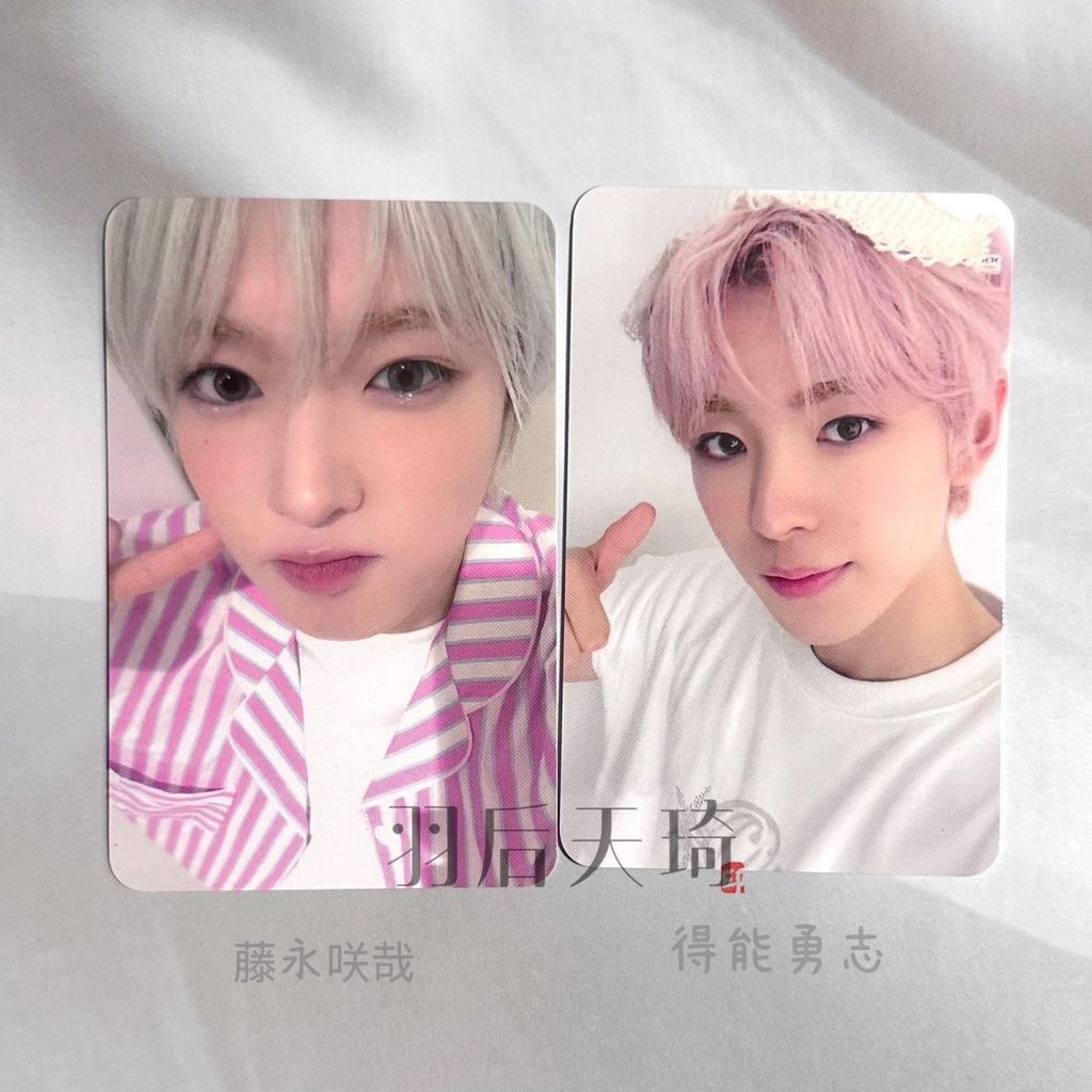 Nct wish yushi sakuya wm การ์ดนําโชค