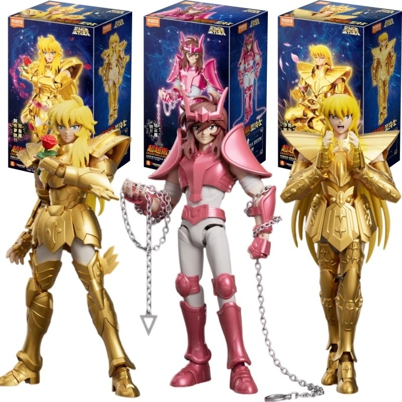 BLOKEGS Original Saint Seiya Andromeda Shun PISCES APHRODITE VIRGO SHAKA CHAMPION CLASS Action Figur
