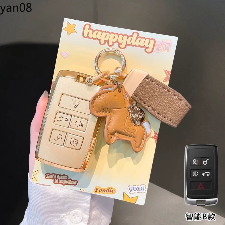 TPU รถ Remote Key สําหรับ Land Rover Range Rover JAGUAR Sport Evoque Velar Discovery 5 Jaguar XE XF 