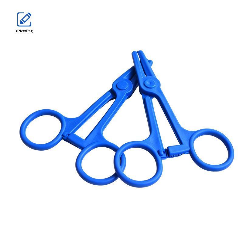 ONew พลาสติก ABS ทิ้ง Hemostatic Forceps แบบพกพาเครื่องมือผ่าตัดสําหรับเดินป่ากลางแจ้งใช้ฉุกเฉิน Bng