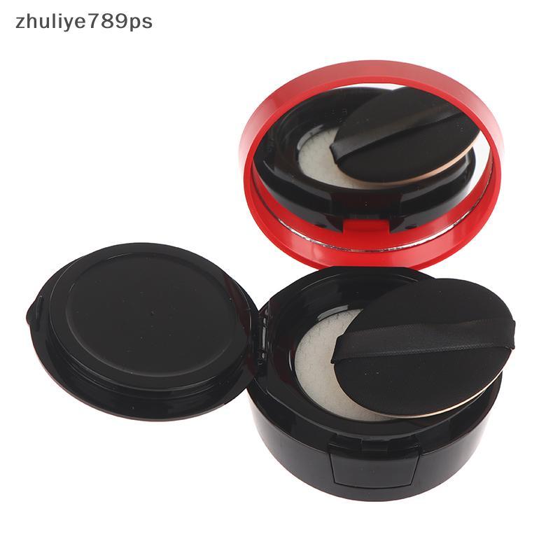 Zhuliye789ps] 13g พัฟเบาะลมเปล่ากล่องเครื่องสําอางแบบพกพาแต่งหน้าคอนเทนเนอร์พร้อมแป้งฟองน้ํากระจกสํา
