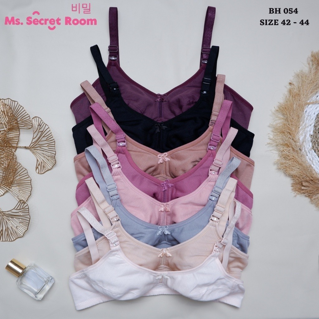 KATUN BRA BH DAILY SPORT BRA BASIC 054 \ COTTON MATERIAL I ขนาด 42-44 I CUP B \ เต็มถ้วย I ไม่มีลวด 