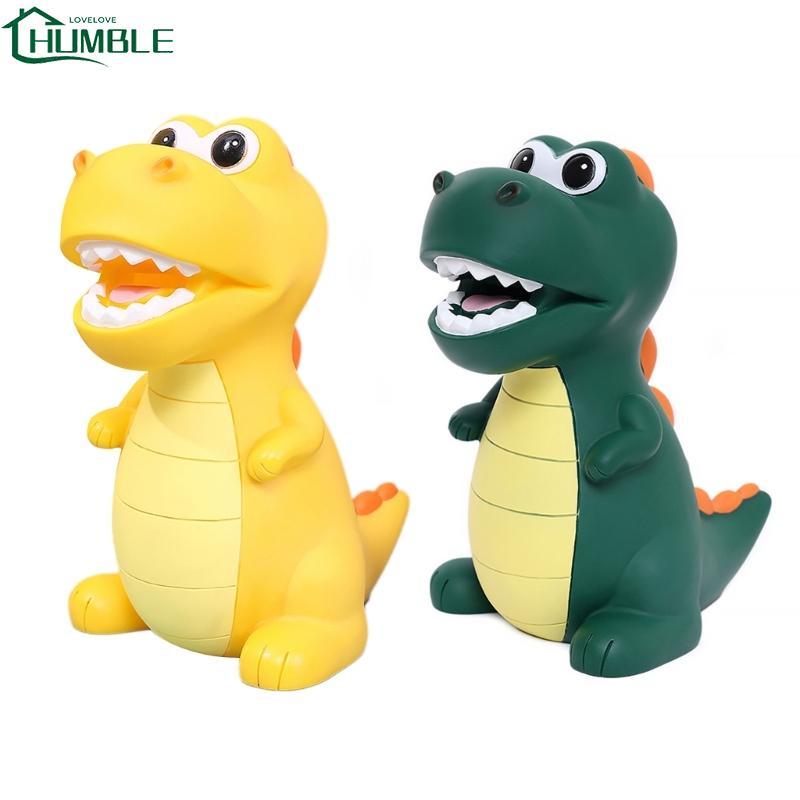 Humble Dinosaur Money Box Kids Dinosaur Piggy Bank Plastic Christening For Boys
