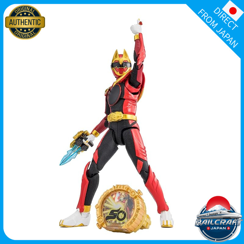 TAMASHII NATIONS S.H.Figuarts Number One Sentai Gozyuger Gozyu Wolf (First Edition with Sentai Ring)