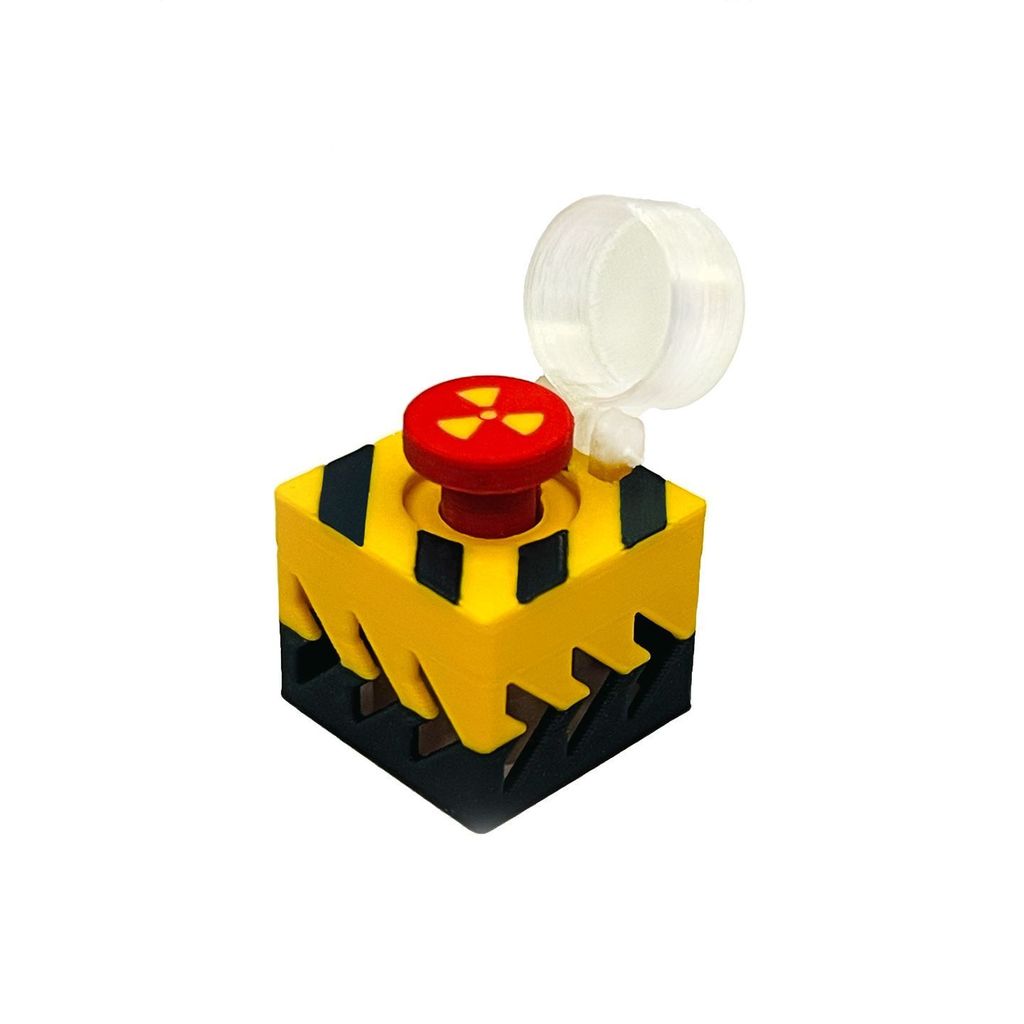 ฝาครอบปุ่ม แป้นพิมพ์ diy แบบกลไก Creative Nuclear Bomb Transmitter Dongfeng 5C Cross Universal ปุ่มท