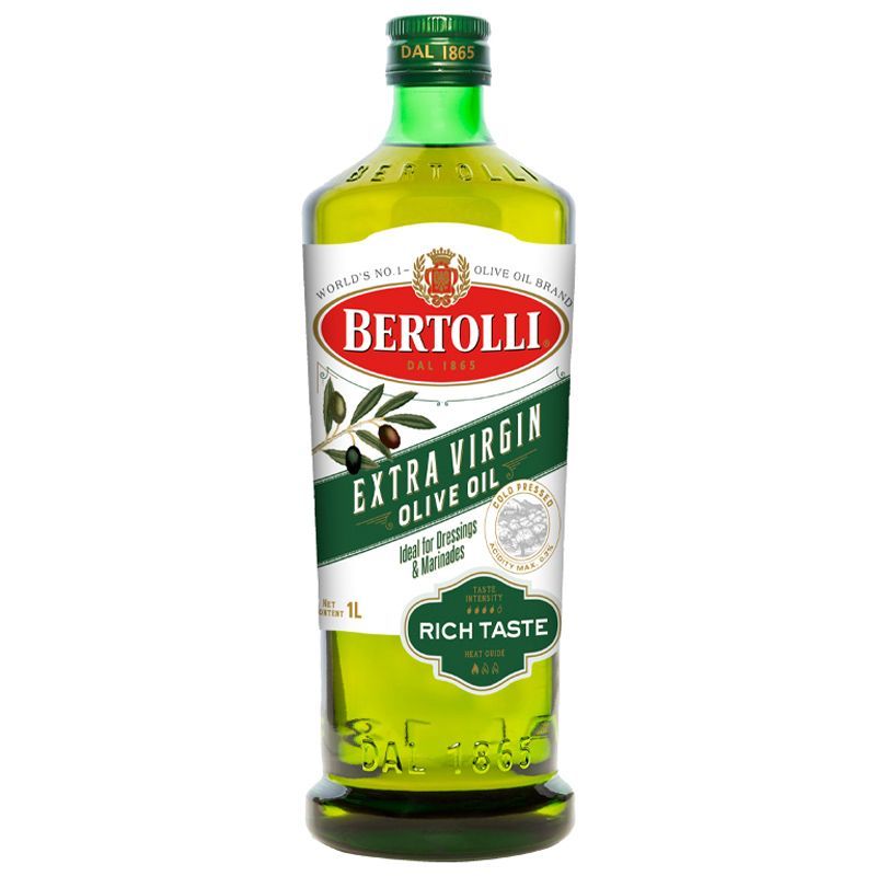 เบอร์ทอลลีน้ำมันมะกอกเอ็กซ์ตร้าเวอร์จิ้น 1ลิตร Bertolli Extra Virgin Olive Oil 1ltr.
