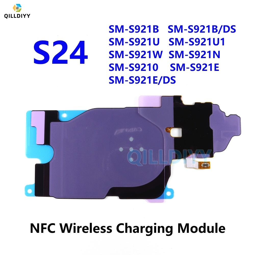 ไร้สายชาร์จ Induction Coil NFC โมดูล Flex สําหรับ Samsung Galaxy S24 SM-S921B S921U S921W S921N S921
