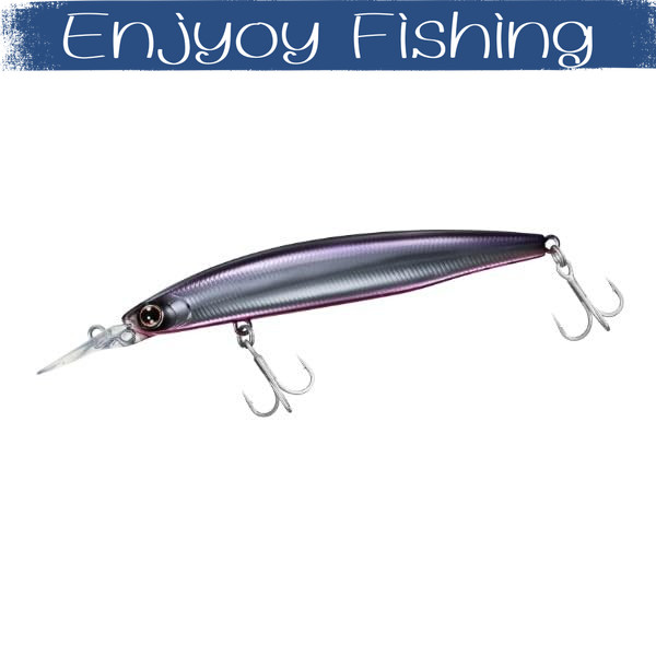 DAIWA เหยื่อปลอม Shoreline Shiner Z Set Upper LH125SDR Onuma Special Ver. Kira สีเมทัลลิก เบลลี่ชมพู