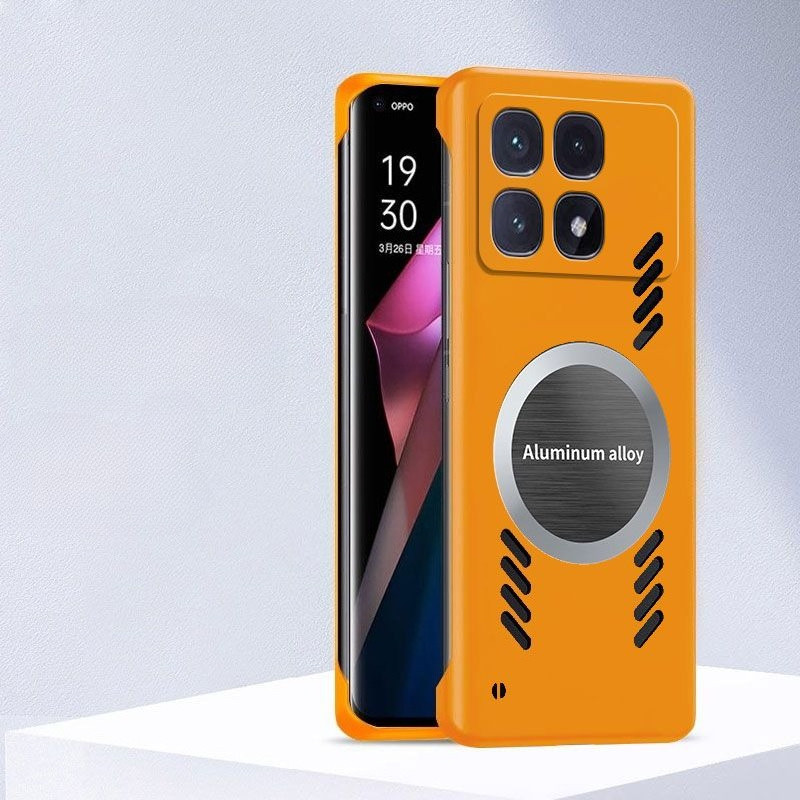 สําหรับ Xiaomi K70 K70 Pro K70E Premium Business Magnetic Ultra-Thin กันกระแทกไร้ขอบ Hard Case