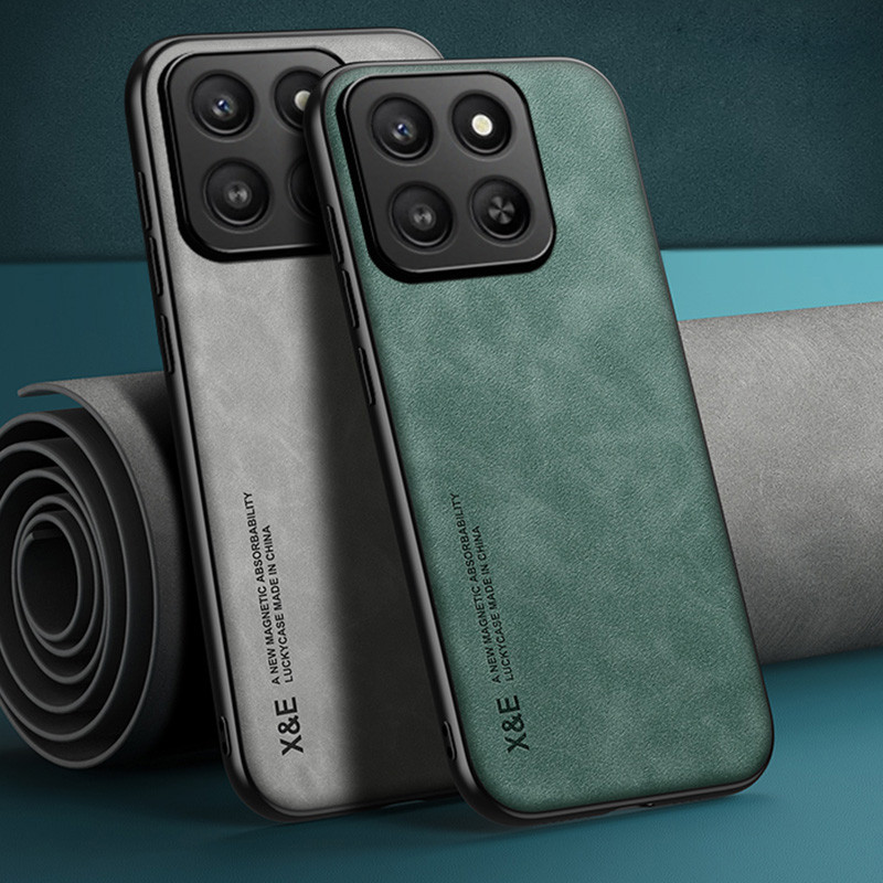 สําหรับ Honor 400 Smart / Honor X7d หรูหรากันกระแทกธุรกิจ Retro Soft Case Cover