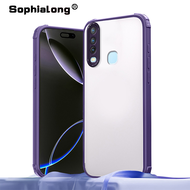 ปลอกสําหรับ VIVO 1904 1940 1916 1906 1901 1902 V1928A V1901 V1902 อะคริลิคใส PC ปกหลัง Anti Fall