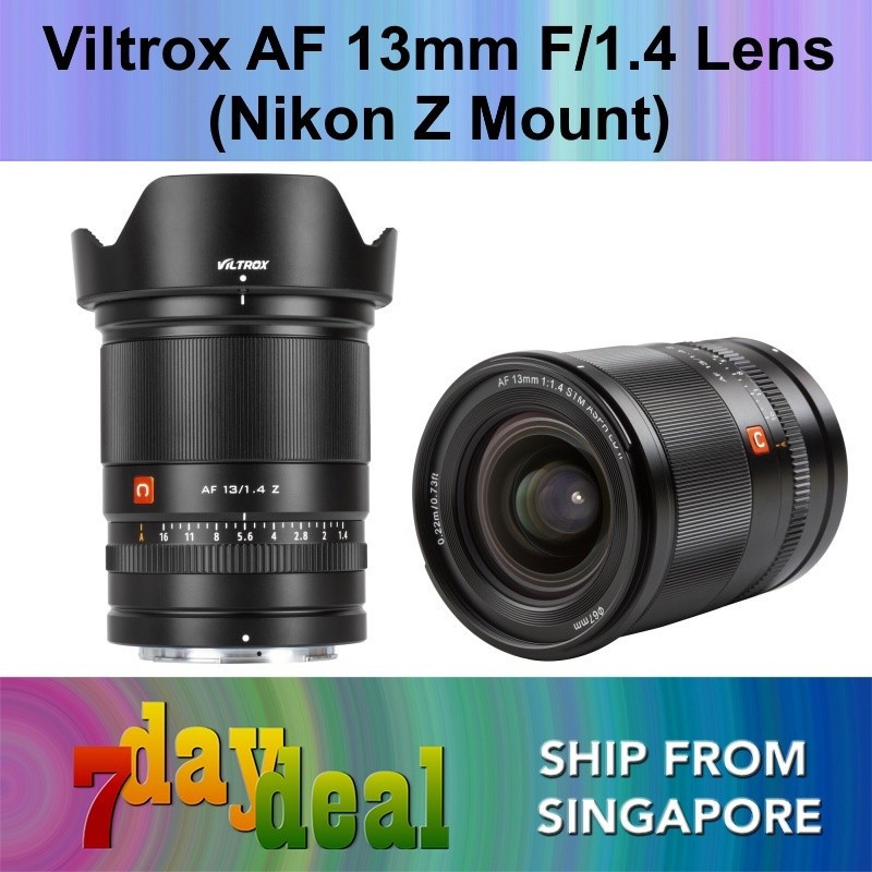 Viltrox AF 13mm F/1.4 APSC เลนส์มุมกว้างพิเศษ Z Mount F1.4TH99 LLXC