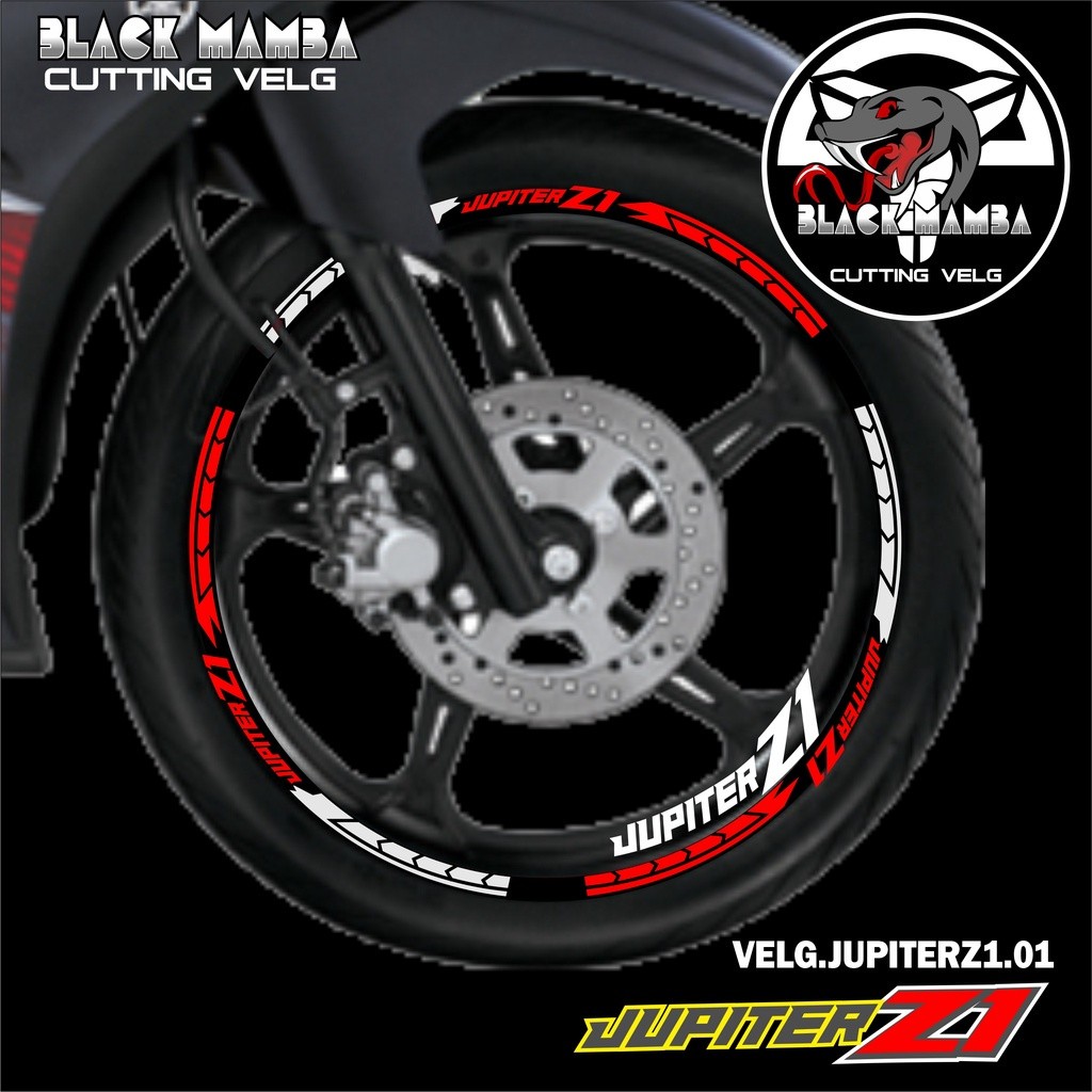 สติ๊กเกอร์ตัด CHOOSE JUPITER Z1 - สติ๊กเกอร์ LIS LIST VARIATION BAN/VELG YAMAHA JUPITER Z1