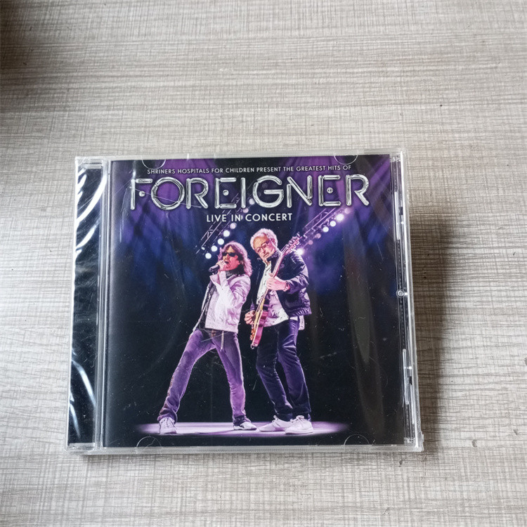 36 (ใหม่เอี่ยม ) (ไม่มีการปิดผนึก) Foreigner LIVE IN CONCERT laojie