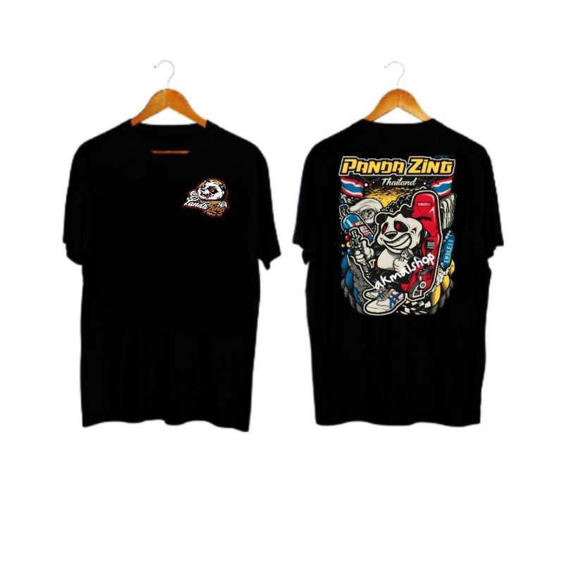 Panda Zing เสื้อยืดไมโครไฟเบอร์